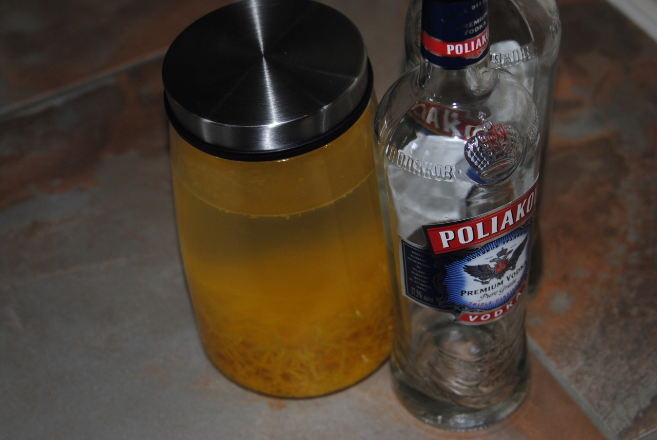Lemons, limoncello