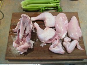 chicken stock, chicken 4 ways, chicken cuts