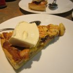 pear walnut mascarpone tart